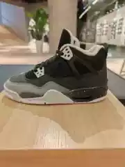 Nike/Jordan Women's Aj4 Fear Air Cushion Shock-Absorbing Basketball Shoes Versatile Youth Shoes Fq8213-002