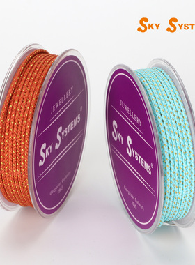 SKY品牌约2.0mm金丝线M2手工编织绳项链绳吊坠绳手绳手链46~81色