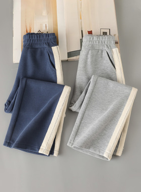 女童阔腿裤春秋款直筒裤2025儿童大童女装裤夏季薄款洋气休闲裤潮