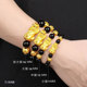 镀真金高定霸气貔貅手串男越南沙金皮丘转运黑玛瑙手链送爸爸