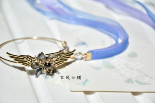 原创手作王者荣耀天鹅之梦小乔t衍生款周边手镯手链饰品包邮