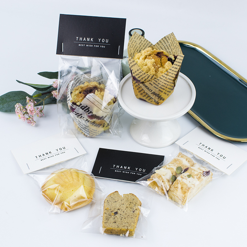 雪花酥卡头饼干杯子蛋糕玛德琳袋