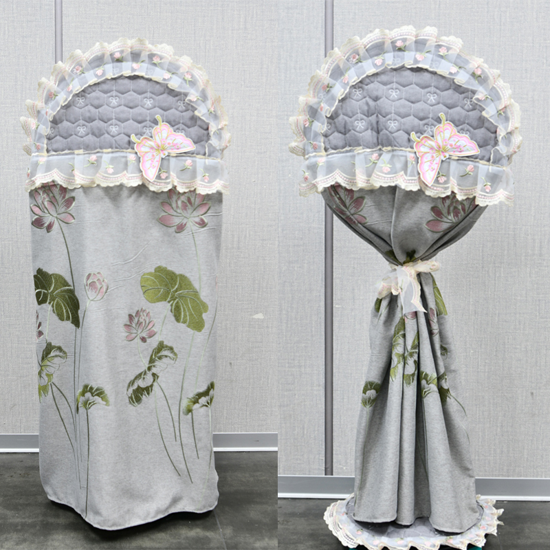 风扇罩防尘罩全包欧式布艺