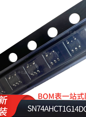 SN74AHCT1G14DCKR  丝印 BFJ  封装SC70-5 施密特触发器反相器TI
