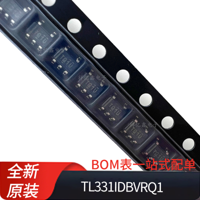 TL331IDBVRQ1  丝印TQ1U 封装SOT235 汽车类通用单通道差分比较器