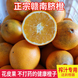 江西赣南寻乌脐橙新鲜孕妇榨汁橙子丑脐橙超甜花皮果现摘现发包邮
