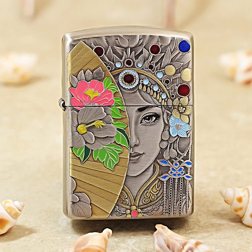 美国原装zippo打火机锦绣琳琅