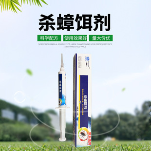 现货蟑螂药蚂蚁药杀虫剂家用仓库学校灭杀蟑胶饵支持一件代发