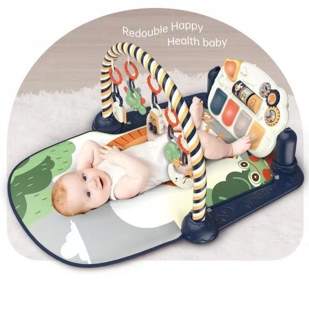 优乐恩脚踏钢琴健身架器新生儿男女孩宝宝音乐益智玩具床礼物玩具