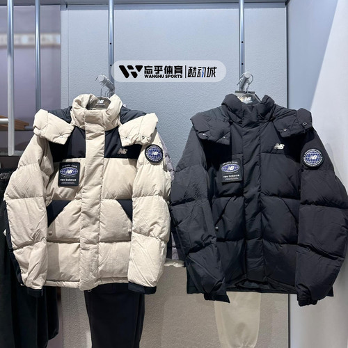 NB25秋冬新款徽章保暖羽绒服