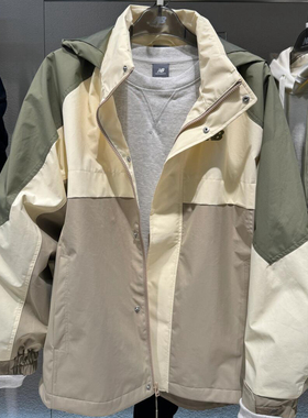 New Balance NB 24秋新款男女防风衣夹克休闲运动外套AMJ51310