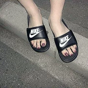 Giày Nike Nike Benassi GD dành cho nam Giày dép thể thao màu đen và trắng 343880-090 - Dép thể thao