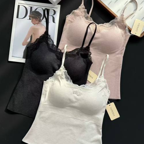 LP热能蚕丝保暖背心吊带