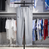 AKLU981 李宁正品 男子经典 透气中腰针织运动直筒裤 2024冬季 新款