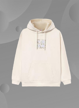 中国李宁男女亲子款时装周刺绣重磅针织连帽套头休闲卫衣YWDR549