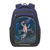 儿童休闲耐磨大容量运动双肩背包YBST063 新款 李宁正品 Lining