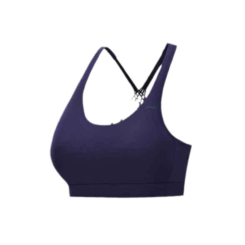 李宁女款夏季训练系列内衣防震跑步聚拢背心运动定型文胸 AUBN054