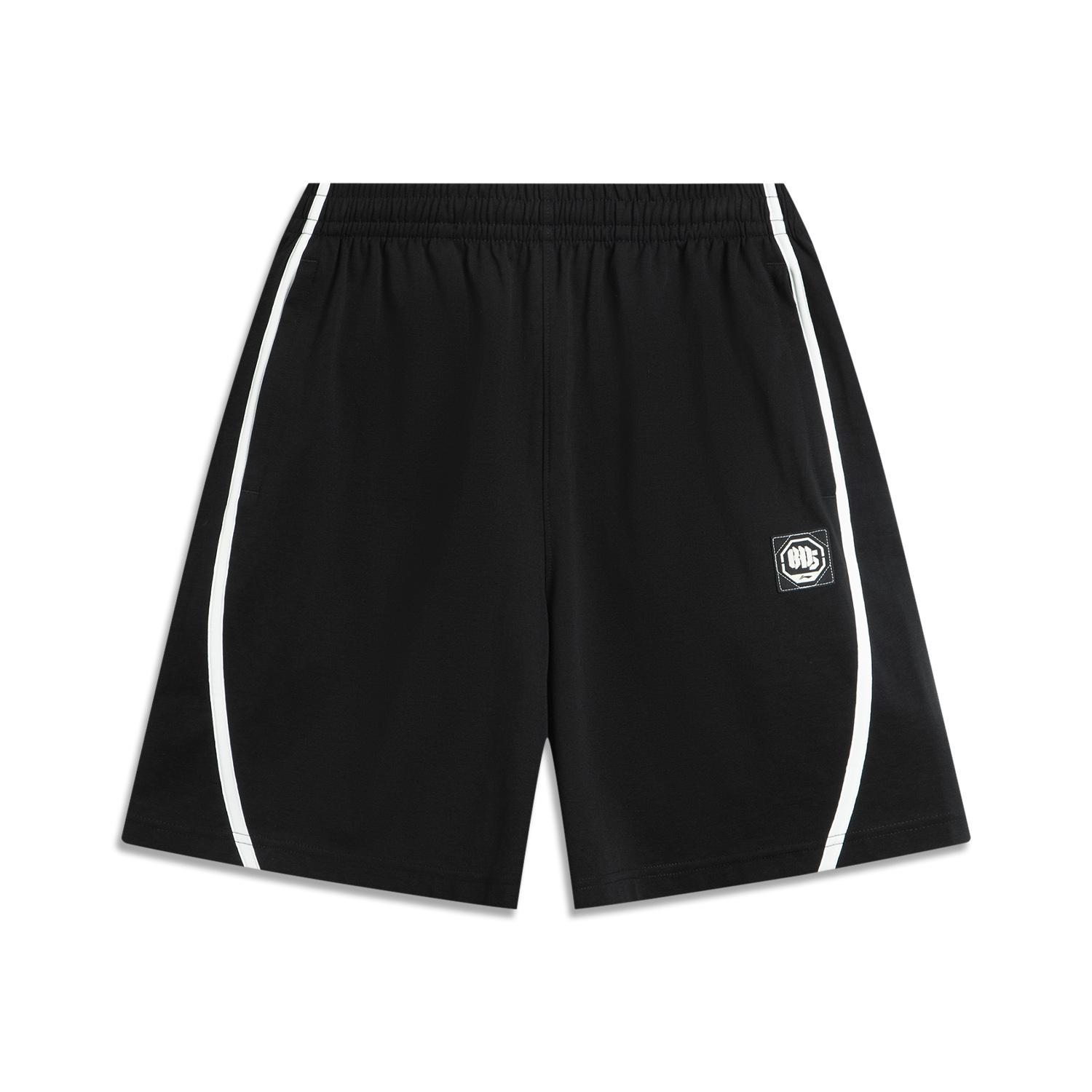 李宁正品男子户外休闲短裤