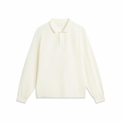 李宁正品男士轻质长袖POLO衫