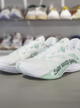 李宁正品2025年春季新款男子轻量高回弹耐磨实战篮球鞋ABFV005-4