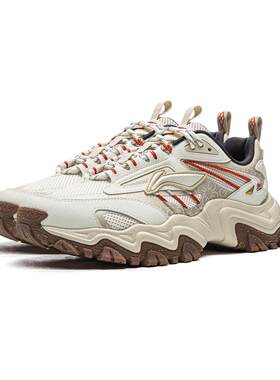 李宁正品2026新款悦途男子反光厚底防滑时尚潮流休闲鞋AGLW007