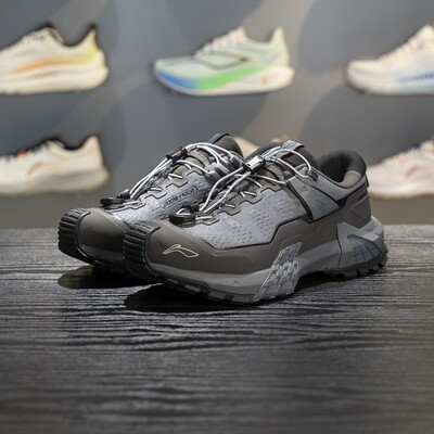 李宁正品CF溯行川PRO男女同款户外运动透气回弹休闲鞋AHTU017-17