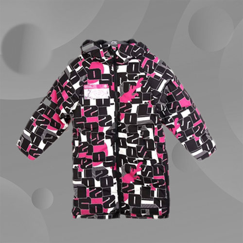 李宁童装冬季新款女中大童中长款白鸭绒加厚羽绒服YYMP028