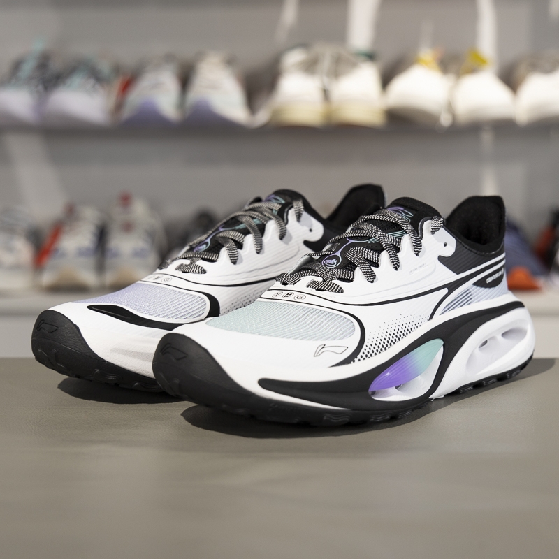 李宁正品2025新款CF溯浔游男女同款透气支撑户外休闲鞋AHCV017-2