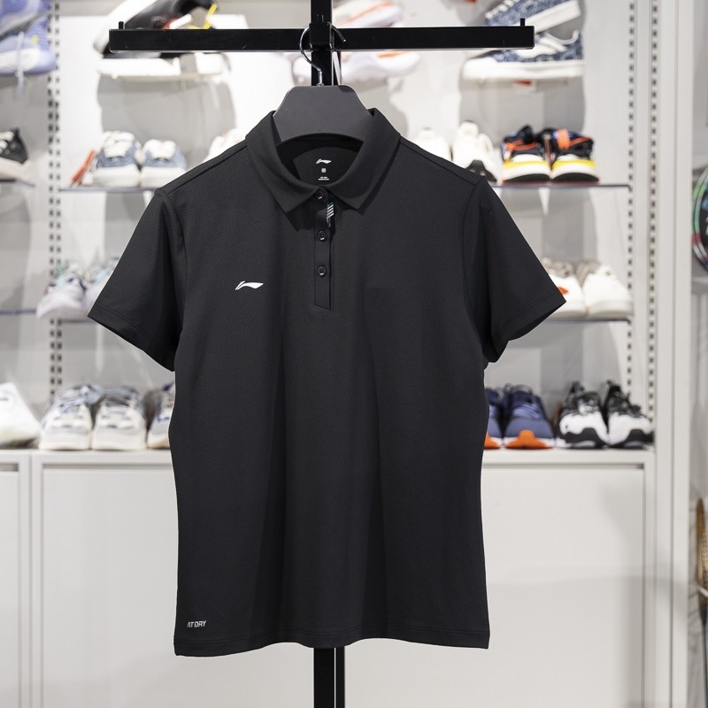 李宁正品团购系列女子经典翻领舒适百搭耐穿短袖POLO衫APLV136-2,运动服/休闲服装,运动POLO衫,淘宝优惠券,粉丝福利购,淘宝优惠卷