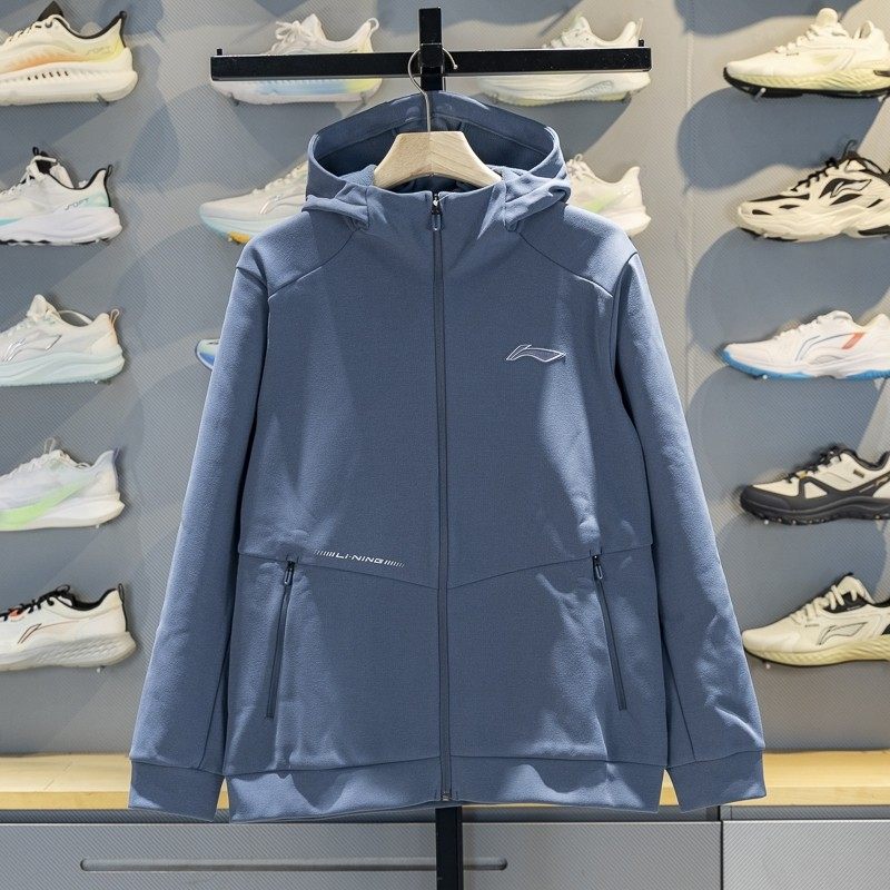 李宁正品羽毛球系列男子户外休闲运动训练连帽夹克外套AWDVE09-4,运动服/休闲服装,运动茄克/外套,淘宝优惠券,粉丝福利购,淘宝优惠卷