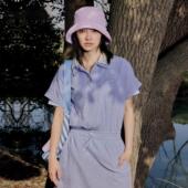 Clove联名系列男女刺绣户外时尚 渔夫帽AMYV160 1990 李宁正品