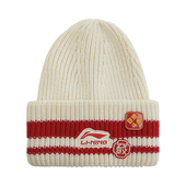 休闲百搭翻边针织帽AMZV001 时尚 日进斗金系列男女款 李宁正品