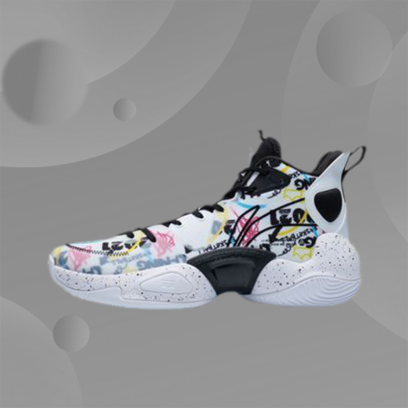 李宁篮球鞋男鞋空袭高帮实战球鞋减震回弹专业男士运动鞋ABPR067