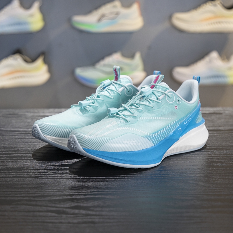 李宁正品新款男大童赤兔8 pro 䨻丝轻质透气运动跑步鞋YKFV154-3