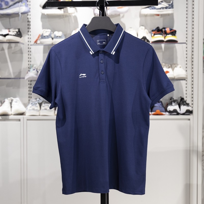 李宁正品团购系列男子商务休闲翻领透气运动短袖POLO衫APLV063-8,运动服/休闲服装,运动POLO衫,淘宝优惠券,粉丝福利购,淘宝优惠卷