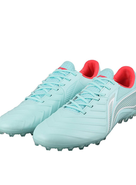 李宁正品锦系列男子减震耐磨透气训练低帮运动足球鞋YSFT011-7