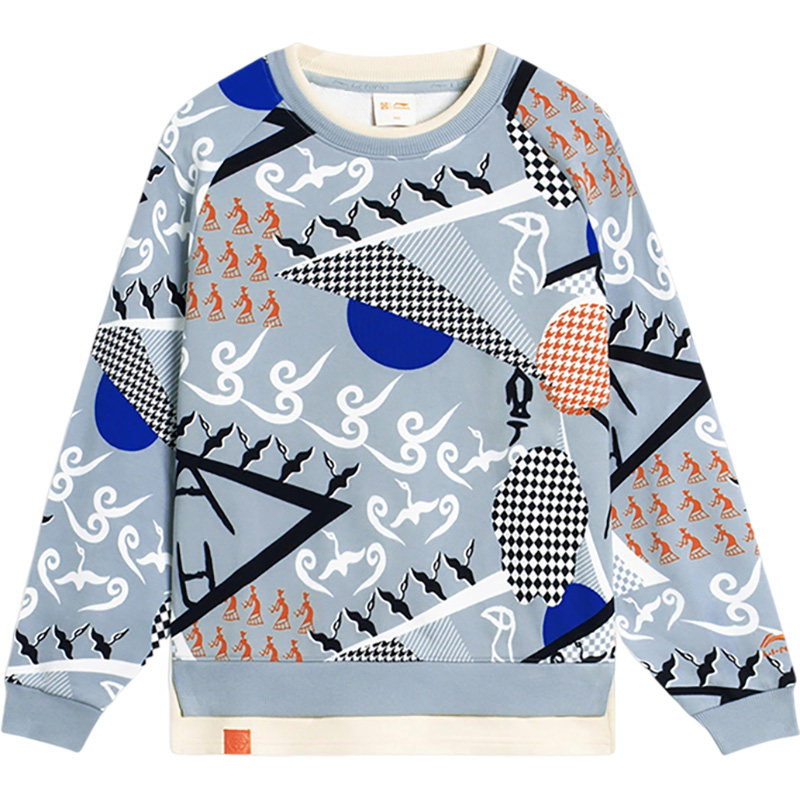 Lining/李宁正品国家图书馆系列男童长袖宽松春季运动卫衣YWDS371,童装/婴儿装/亲子装,卫衣/绒衫,淘宝优惠券,粉丝福利购,淘宝优惠卷