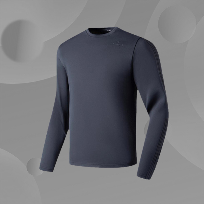 李宁正品新款系列运动休闲潮流舒适宽松无帽卫衣AWDS969