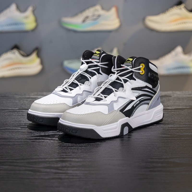 李宁正品新款男女大童时尚百搭经典复古透气高帮休闲鞋YKCU194-13,童鞋/婴儿鞋/亲子鞋,运动鞋,淘宝优惠券,粉丝福利购,淘宝优惠卷