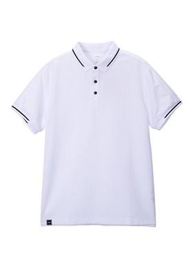 李宁正品新款男子团购系列舒适亲肤针织运动短袖POLO衫APLU201-1