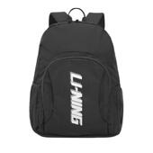 简约透气运动训练双肩背包YBSV101 时尚 李宁正品 足球系列男女同款