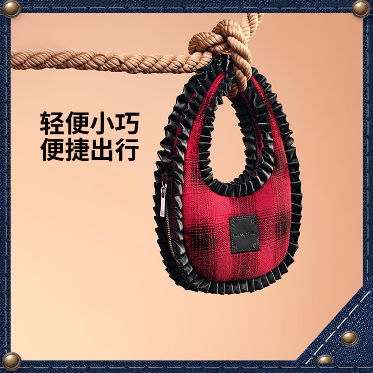 李宁正品女子时尚潮流单肩背包