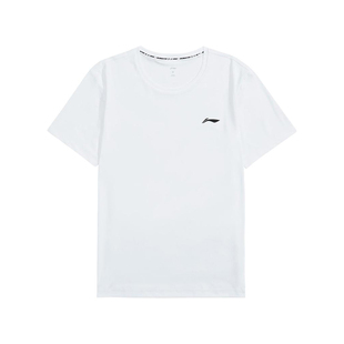 ATSU835 李宁正品 速干透气简约圆领训练运动短袖 男女款 2025新款