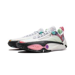 李宁正品韦德全城14男子缓震耐磨透气运动训练实战篮球鞋ABAW001