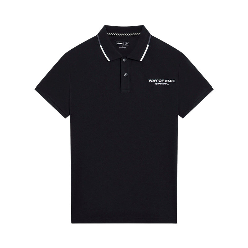 李宁正品秋季新款休闲运动健身透气潮流男子Polo衫APLS175