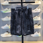 AKSV299 李宁正品 健身系列男子吸湿排汗梭织运动休闲直筒短裤