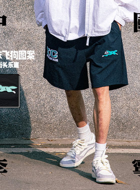 李宁正品男子凉爽舒适宽松短裤
