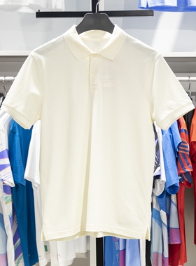 李宁正品中国色系列新款男子简约舒适亲肤短袖POLO衫APLU087-9