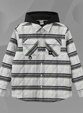 李宁棉服男冬季新款滑板系列运动休闲连帽外套棉袄AFMR015