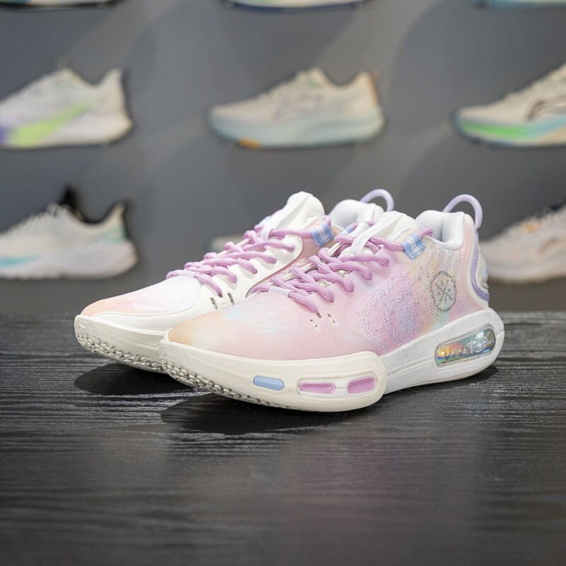 李宁正品韦德幻影7男子减震耐磨回弹运动低帮实战篮球鞋ABPV011-3